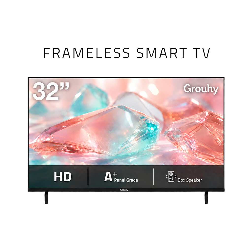 Grouhy 32 Inch HD Smart LED TV - GLD32SAWORV2