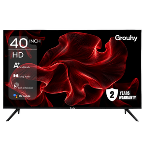 Grouhy 40-Inch HD Frameless Smart LED TV with Built-in Receiver – GLD40SDV2