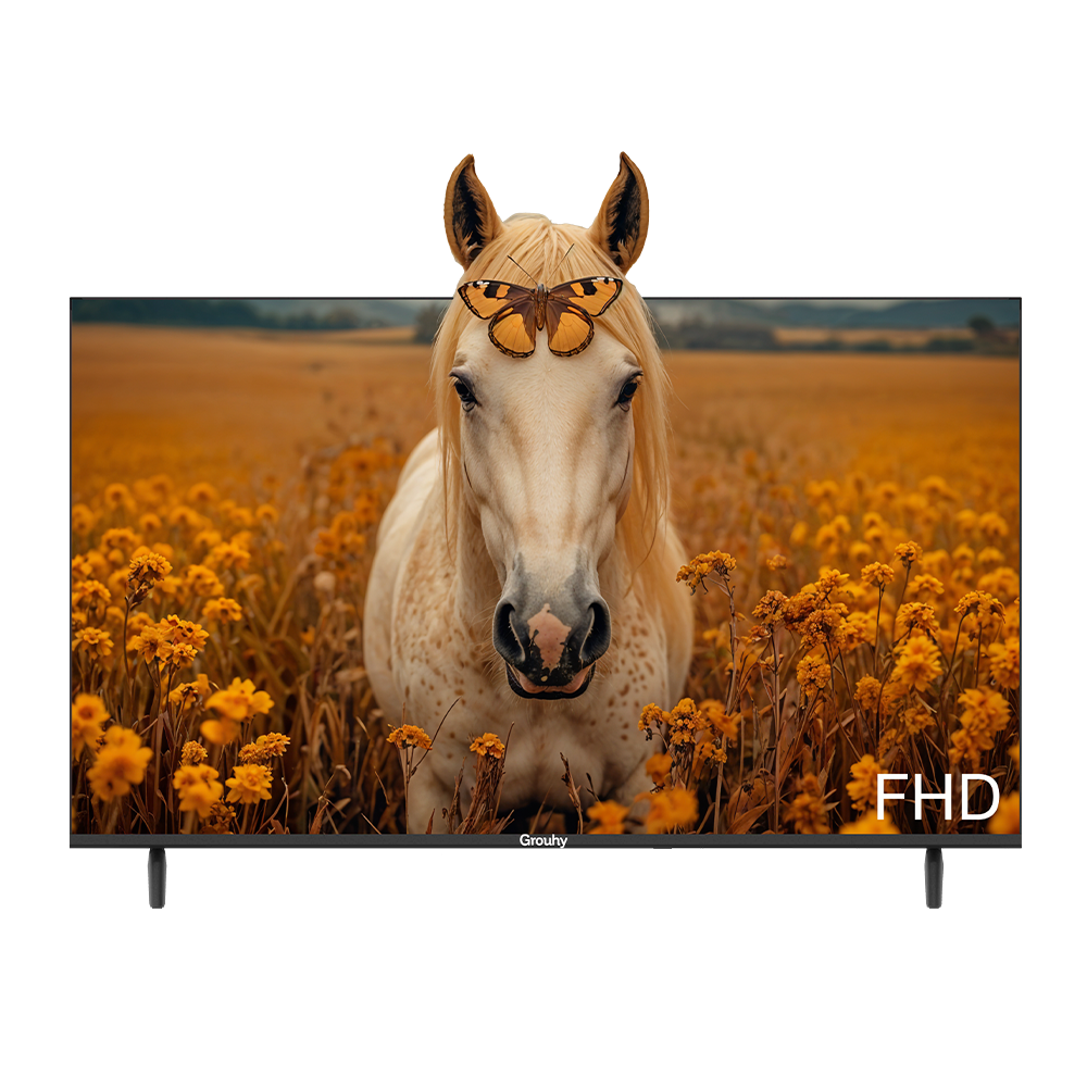 تلفزيون جروهي 43 بوصة FHD LED بدون إطار - GLD43NAV2 