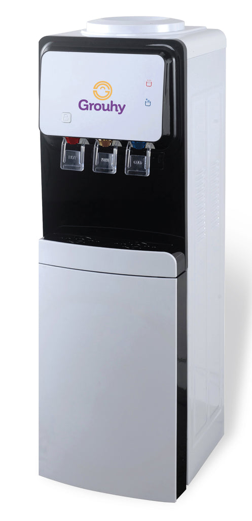 Grouhy Hot, Cold And Normal Water Dispenser , White - Gki3WDFRW