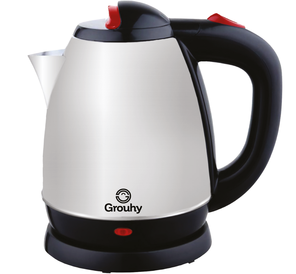 GROUHY KETTLE 1.8 LITERS STAINLESS - GKT2218SS